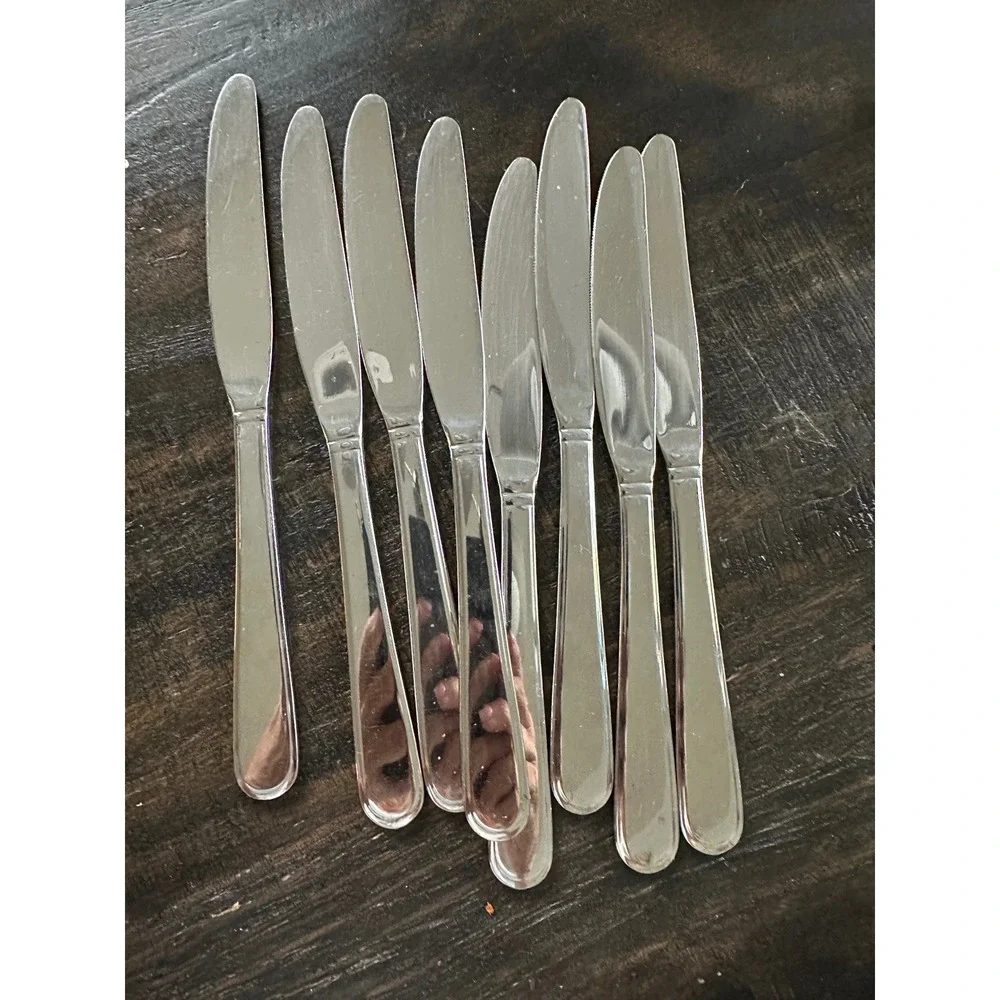 Cambridge Silversmiths Beacon Mirror Stainless Flatware Set 40 Piece serve/8